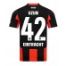 Maillot de foot Eintracht Frankfurt Can Uzun #42 Domicile vêtements 2025-26 Manches Courtes